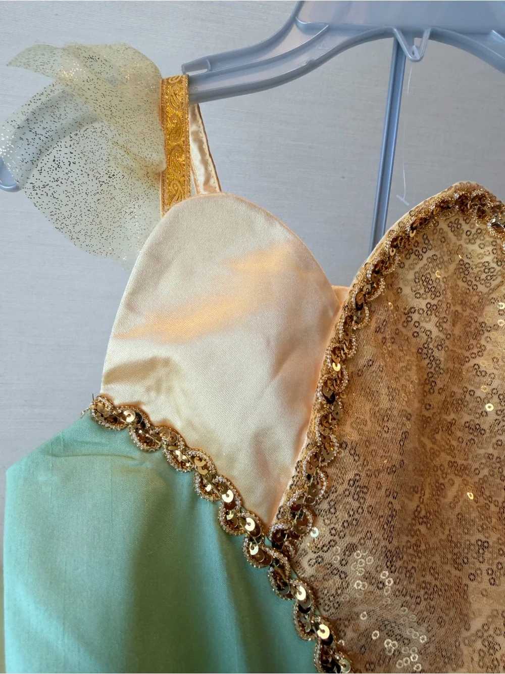 Tiana Costume For Kids, The Princess and the Frog Disney Original Size 13 - Picture 11 of 16
